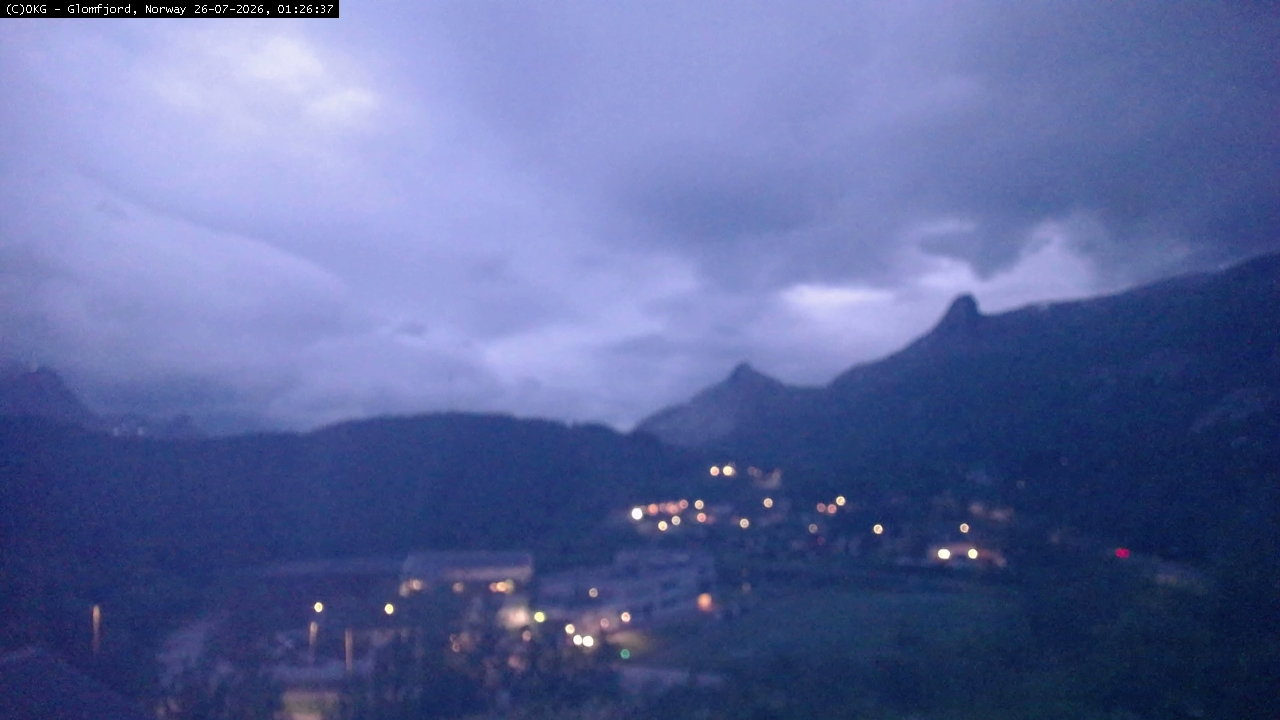 Webcam Glomfjord, Meløy, Nordland, Norwegen